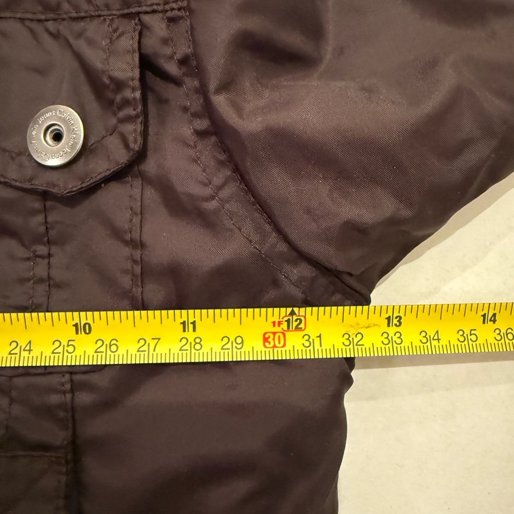 Calvin Klein Jeans Boys 18 month Brown Hooded Jacket - Picture 9 of 12